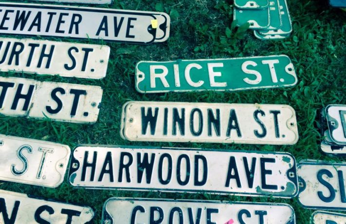 Old Street Signs